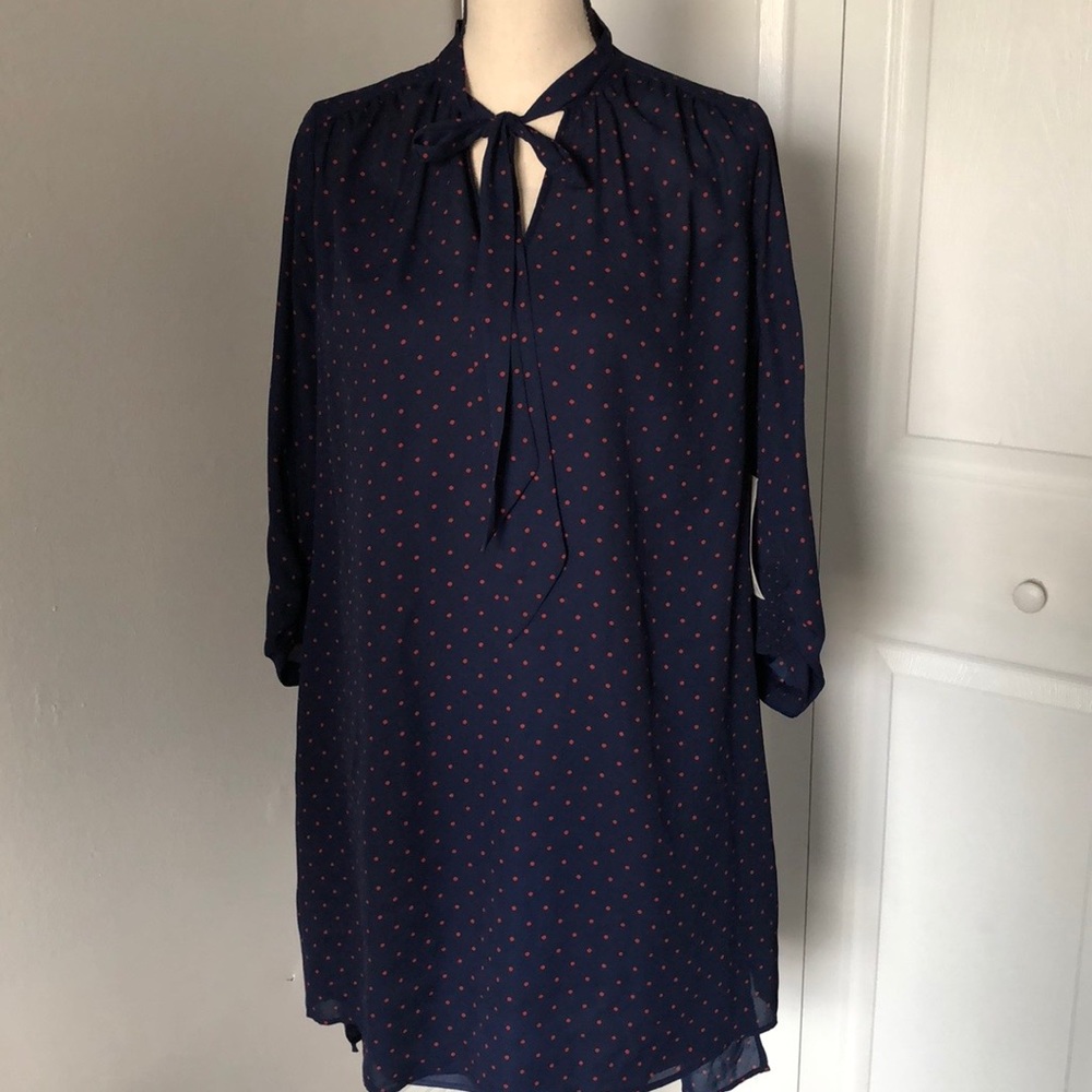 STYLUS DARK BLUE LADY DRESS - Picture 2 of 8